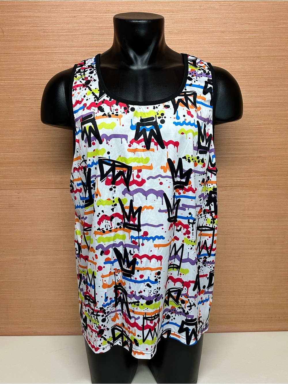 Fresh Prince of Bel Air Drill Clothing Grafiti Tank Top Adult Size X-Large
